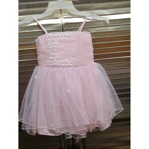 Popatu Pink Girls TuTu Style Fairy Princess Dancer Dress